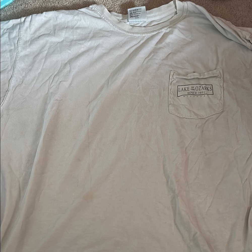Comfort Colors Green Short Sleeve Tee Casual Cotton